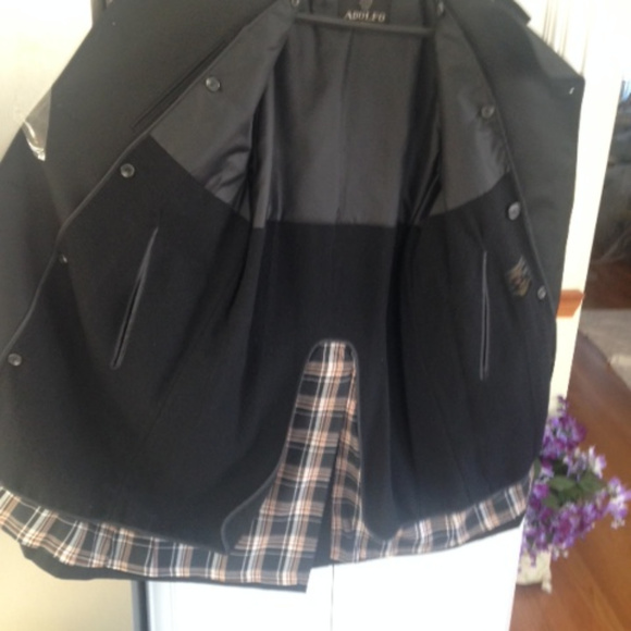 Adolfo Mens full length all weather coat NEW - Picture 5 of 8